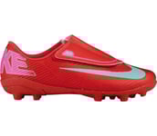 Mercurial Vapor 16 Club MG JR fotbollsskor Barn EMBER GLOW/AURORA GREEN 8.5C