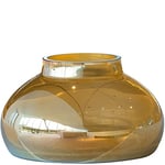 LEONARDO HOME 018649 POESIA Vase doré en verre 9,3 cm