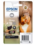 Epson C13T04F64010/478XL Ink cartridge gray high-capacity 200 Photos 1