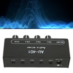 Stereo Mixer 4 i 1 utgång Oberoende volymkontroll 3,5 mm Mini Sound Mixer för hörlursförstärkare PC