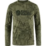 Fjällräven Mens Värmland Wool L/S (Grön (GREEN CAMO/626) Medium)