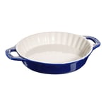 Staub Ceramique 24 cm Ceramic Pie dish dark-blue