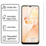 Screen Protector For Realme C31 Hydrogel Cover - Clear TPU FILM