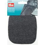 Prym Patches denim for ironing/sewing on 11x10 cm black, Cotton, one size