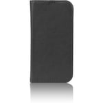FoneKit BookCase -suojakotelo, Samsung Galaxy A22 5G, musta, 2-laatu