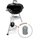 Pack Barbecue Weber Compact Kettle + housse