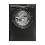 Candy CSOW4856TWMBB680 Freestanding Washer Dryer with LED Display, 8 or 5kg Load, 1400RPM, Speed Driver Motor, Black, D or A Rated