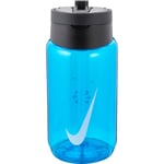 Nike Renew Recharge Straw Drikkeflaske - Blå - str. 450 ml