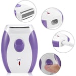 KEMEI Women Rechargeable Hair Removal Lady Electric Body Epilator Leg Arm Shave