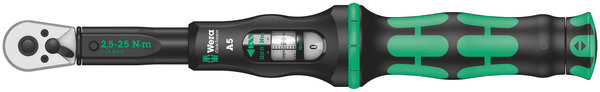 WERA Wera Momentnyckel C-T A 5 • 1/4" 2,5-25 Nm