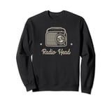 Retro Vintage Radio Head Sweatshirt