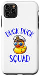 Coque pour iPhone 11 Pro Max Duck Duck Squad Tenue de croisière de vacances assortie
