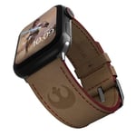 Moby Fox Star Wars Bracelet pour smartwatch en Cuir Rebel Alliance