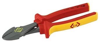 C.K T37021 180 180 mm VDE/1000V High Leverage Side Cutter - Multi-Colour