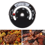 Stainless Steel Bbq Smoker Grill Thermometer Temperature Oven Gr One Size