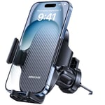 Miracase [Qualité Militaire Support Telephone Voiture, Universel Porte Telephone Voiture Grille Aeration Compatible avec iPhone14 Pro Max 13 12 11 8 Mini X XR SE, Samsung, Huawei, Xiaomi