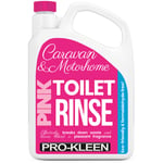 Pink Toilet Chemical Rinse Fluid Caravan & Motorhome Cleaner 1 x 2L