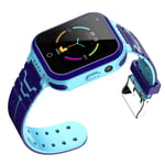 Topchances 4G Smart Watch for for Boys Girls- GPS Smartwatch with Waterproof Real Time Position WIFI Vedio Call Message Pedometer Geo-Fence SOS Anti-Lost of Early Education Tools. (blue)