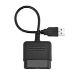 LANQI PS2 vers PS3 Controller Adapter, PS2 vers USB Converter pour PS3 PC Compatible pour Sony PS1 PS2 Wired Wireless Controller