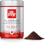 illy Coffee Classico Ground Coffee Medium Roast Made From 100% Arabica Coffee