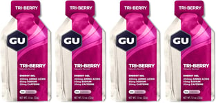 GU Energy Running Gels - 4 Gel Taster Pack - Sports Energy Gels for Running, Cyc