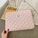 Laptopfodral Väska Fodral 14 TUM ROSA BLOMMIG ROSA BLOMMIG 14 tum Rosa Blomma 14inchPink Flower