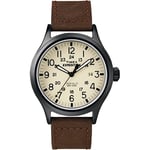 Timex Expedition Scout Men's 40mm Leather Strap Watch T49963