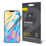 Olixar for iPhone 12 mini Screen Protector Film - Anti-Scratch, Bubble Free, HD Clear Clarity TPU Flexible Film Full Coverage Case Friendly - Easy Application - Clear