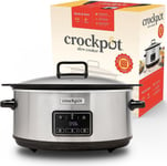 Crockpot Sizzle & Stew Digital Slow Cooker with Induction Hob Safe Bowl!