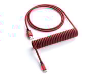 Cablemod Classic - Tangentbordskabel - Usb (Hane) Till 24 Pin Usb-C (Hane) - 1.5 M - Lindad - Republic Red