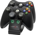 Venom Xbox 360 Twin Docking Station with 2 X Rechargeable Battery Packs (Xbox 36