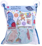 In the Night Garden 1684 30 Foam Pieces Featuring Key Characters Including Igglepiggle, Upsy Daisy, Makka Pakka & More, Bath Time Fun for Kids Age 2+, Multi