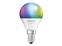 LEDVANCE SMART+ - LED-glödlampa - form: P46 - E14 - 4.9 W (motsvarande 40 W) - klass F - RGBW-lampa - 2700-6500 K - vit