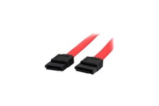StarTech.com 6in SATA Serial ATA Cable - SATA cable - Serial ATA 150/300 - SATA (F) to SATA (F) - 5.9 in - red - SATA6 - SATA-kabel - 15 cm