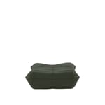 Ligne Roset - Togo Footstool, Fabric Cat. S, Alcantara Kiwi 4566 - Fotpallar - Michel Ducaroy - Grön - Textilmaterial/Skum