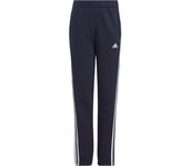 Essentials 3-Stripes Fleece JR mjukisbyxor Barn LEGINK/WHITE 164