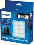 Philips FC8010/02 Kit de filtres pour Aspirateur traineau PowerPro Compact et Active - Blanc