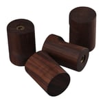 4 st Naturliga Träväggkrokar Bokträ Hängare VALNÖTS TRÄ VALNÖTS TRÄ Walnut wood
