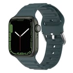 Apple Watch SE 44mm Sportigt armband i silikon, grön