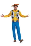 DISGUISE 158449C-EU – Déguisement Woody Basic Plus Toy Story pour homme, multicolore, taille XXL (50-52)