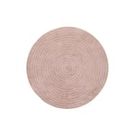 Tapis Petit Barnmatta Robin Lila Rosa Ø 110 cm