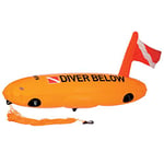 Mares Boa Torpedo Bouée Adulte, Orange, Taille Unique