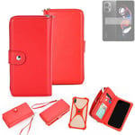 2in1 cover wallet + bumper for Xiaomi Redmi Note 12T Pro Phone protective Case r