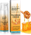 Manuka Honey Face Cream Honey Face Moisturiser Soothes Hydrates Increases Skin E