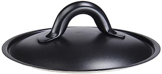 Alessi Mami SG200/14 B Lid 18/10 Stainless Steel, Black, 14 x 14 x 4.2 cm