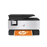 HP OfficeJet Pro 9019e Imprimante tout-en-un Jet d'encre couleur - 12 mois d’Instant ink inclus avec HP+ (A4 Copie Scan recto verso Chargeur de documents Recto verso Bac grande capacité 250 feuilles)