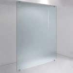 INR Iconic Nordic Rooms Dusjvegg ARC 43 Plus Måltilpasset Krom / Frostet Glass