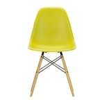 Vitra Eames Plastic Side Chair RE DSW stol 34 mustard-golden maple