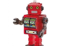 Bard Kristallpussel Robot röd (224454)