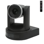 Yagri Webcam PTZ, Cam&eacute;ra PTZ Ultra HD 1080P 10X avec Zoom Optique SDI, Prise en Charge de la T&eacute;l&eacute;commande IR IP RS232 RS485, Sortie HDMI SDI IP, pour R&eacute;union, Diffusion en Direct (Prise EU AC100¿240V)